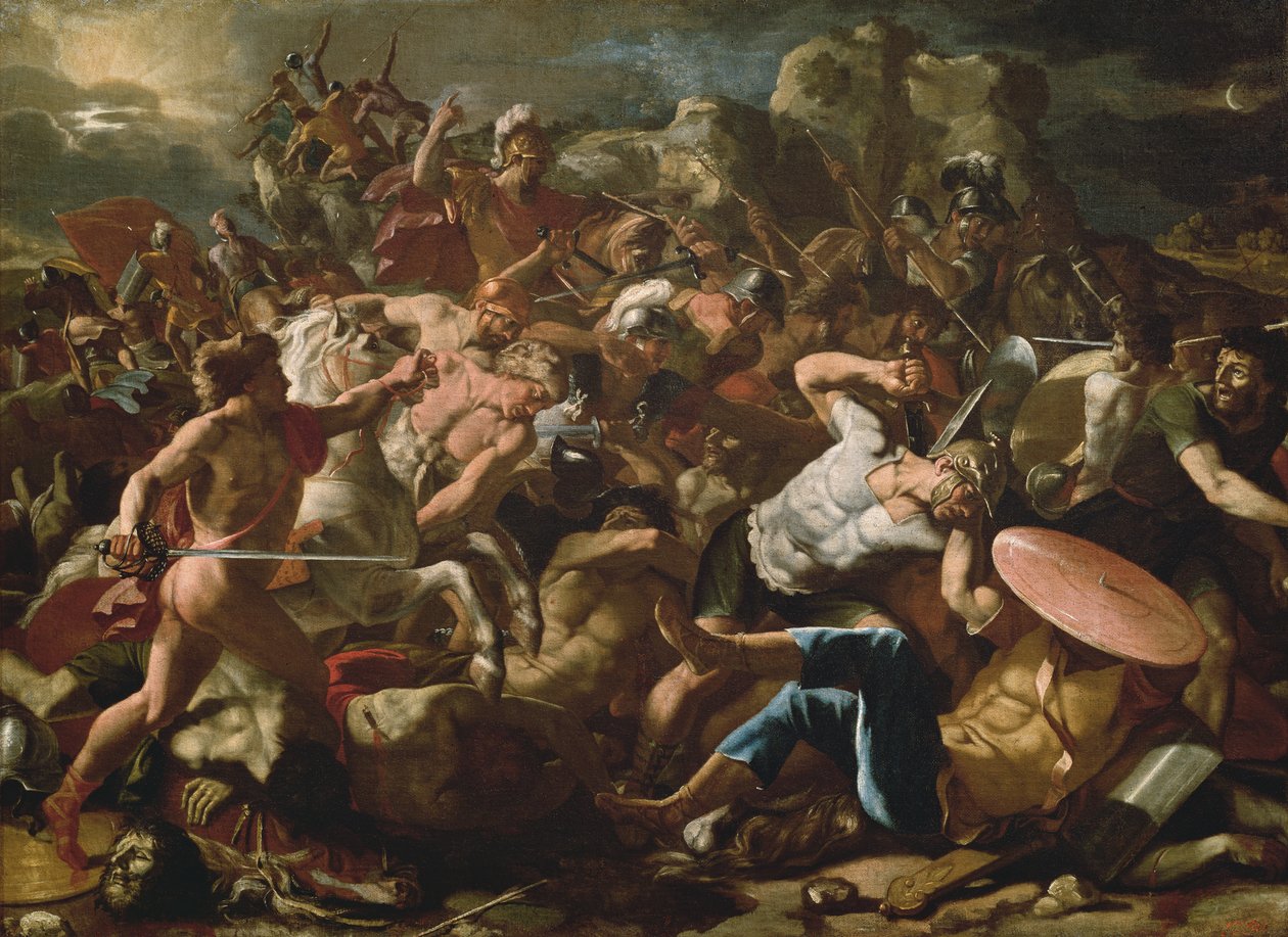 Kampen av Nicolas Poussin