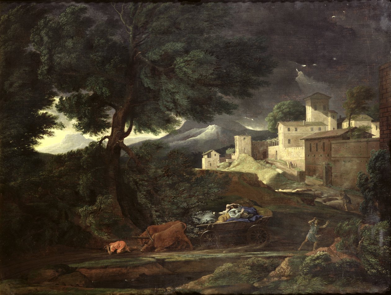 Stormen av Nicolas Poussin