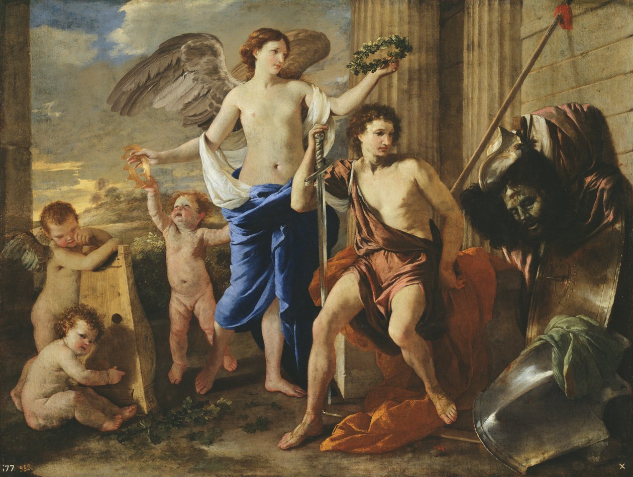 Davids triumf, ca. 1630 av Nicolas Poussin