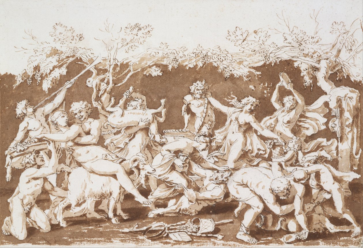 Triumf av Pan av Nicolas Poussin