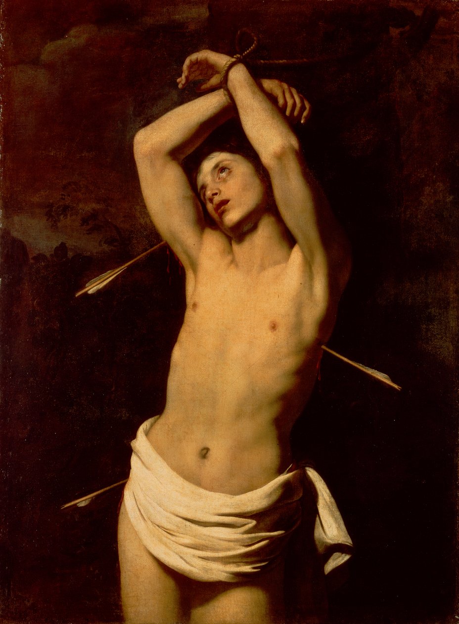 St. Sebastian av Nicolas Regnier