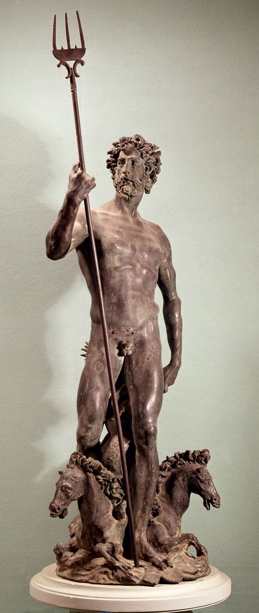 Neptun (bronse) av Nicolas Sebastien Adam