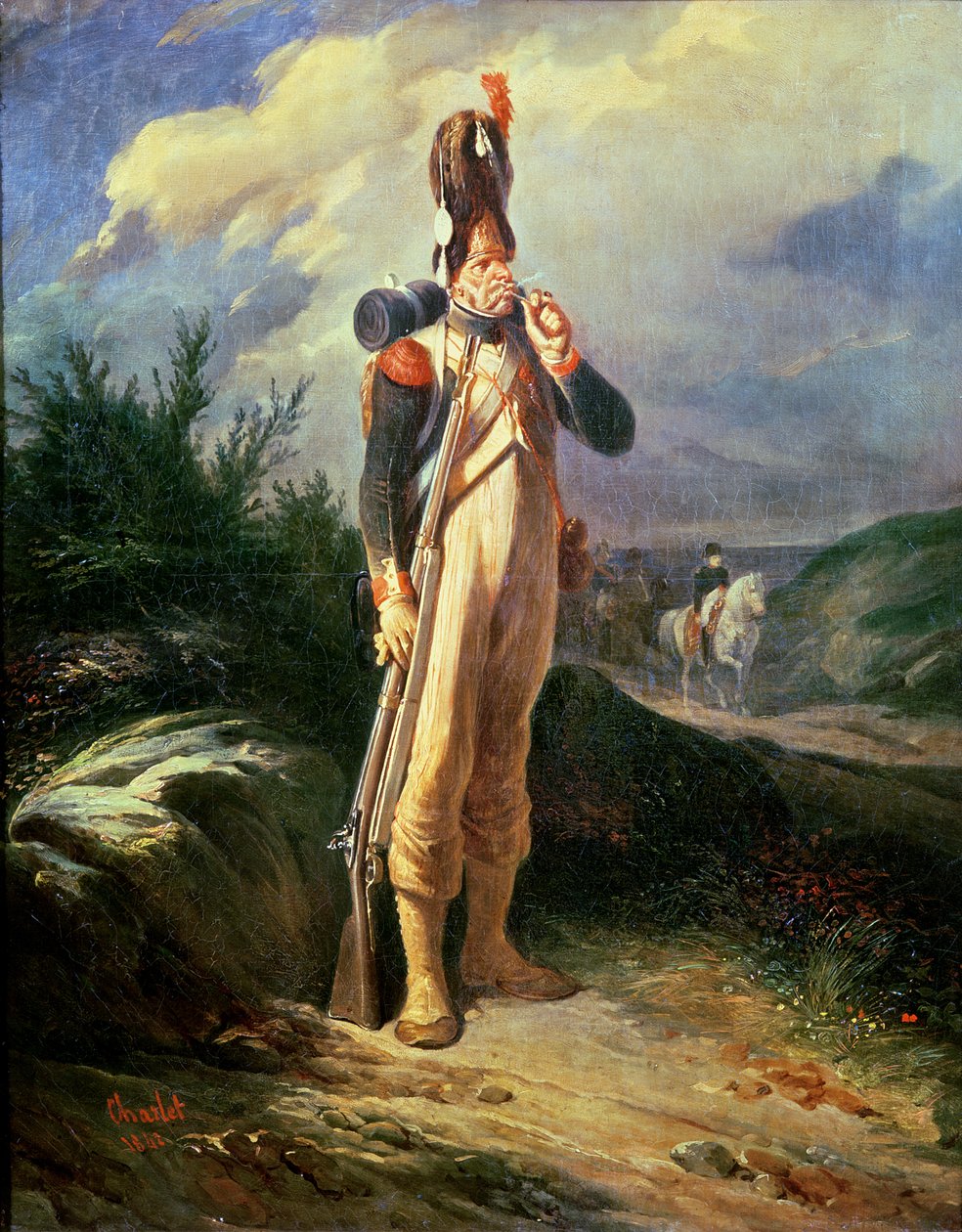 Grenadergarden, 1842 av Nicolas Toussaint Charlet