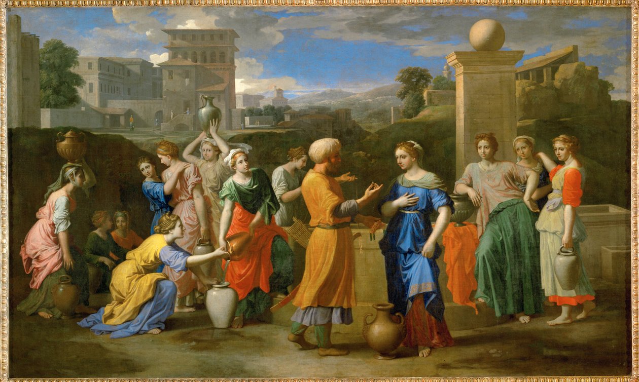  av Nicolas (attr.to) Poussin