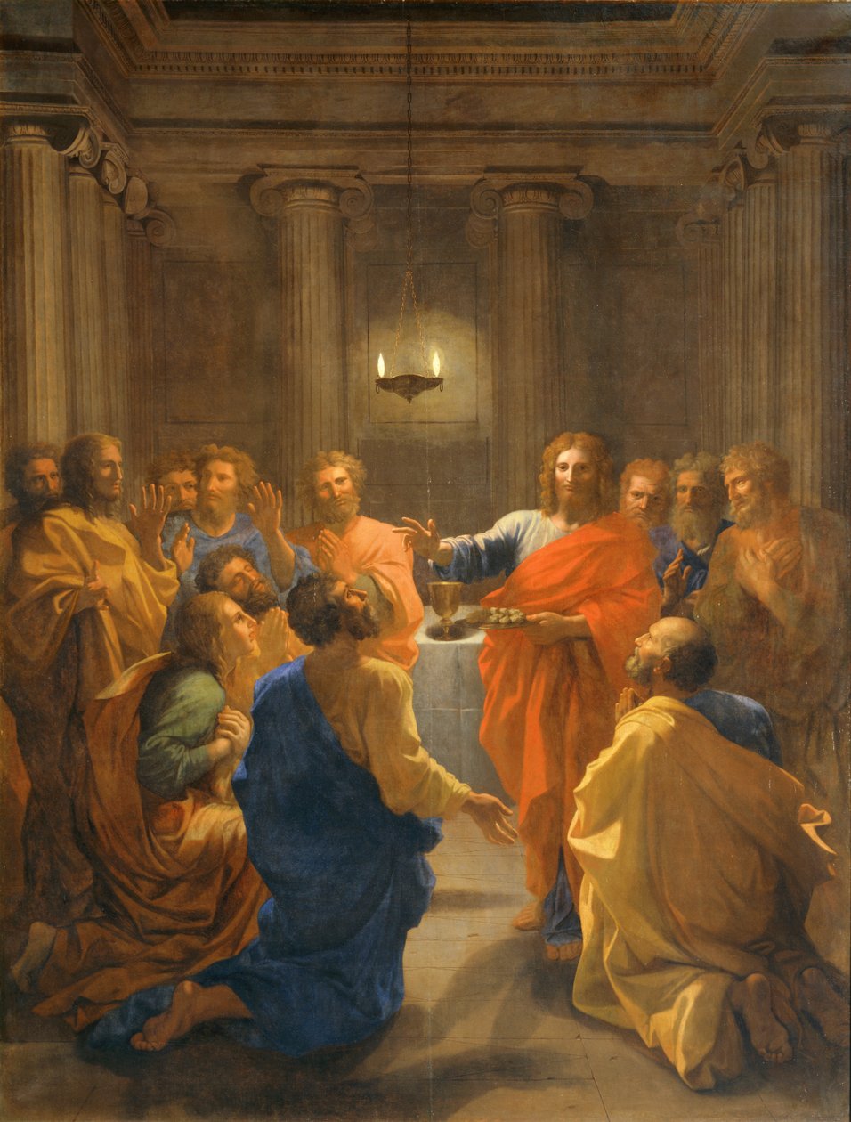  av Nicolas (attr.to) Poussin