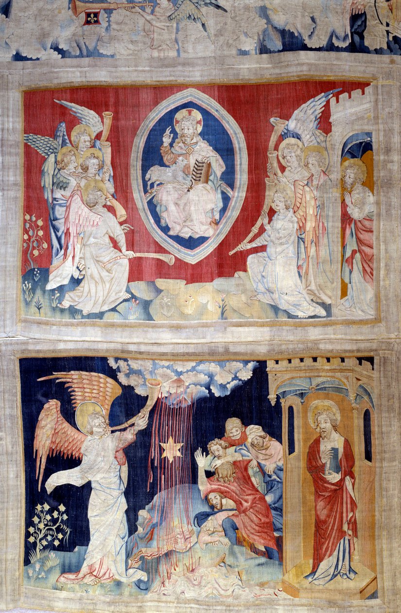 Åpenbaringens henging (1373–1383) av Nicolas Bataille