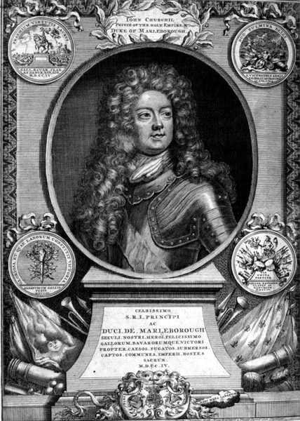 John Churchill av Nicolas Chevalier