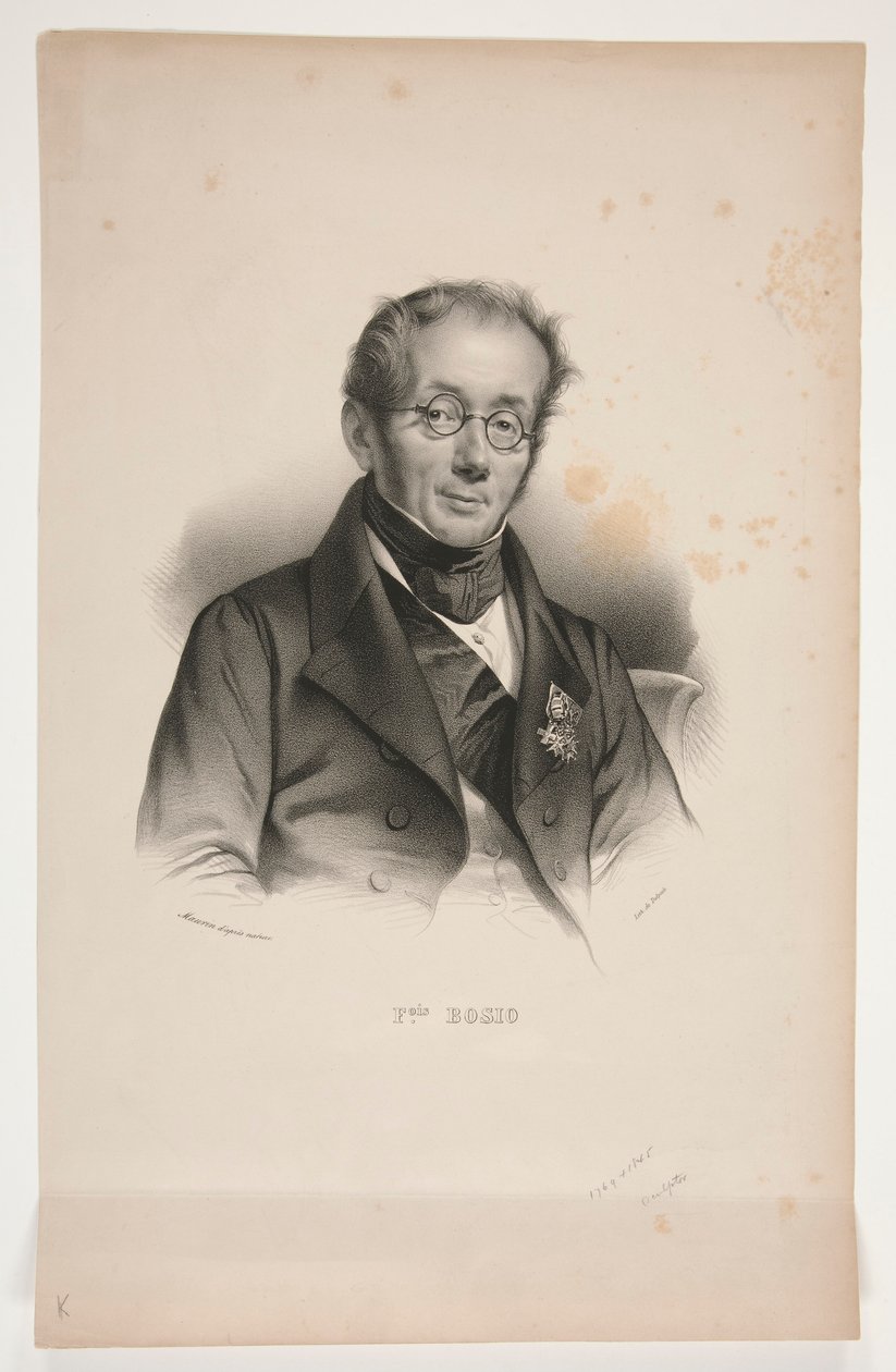 Portrett av [Baron Fran?ois-Joseph] Bosio av Nicolas Eustache Maurin