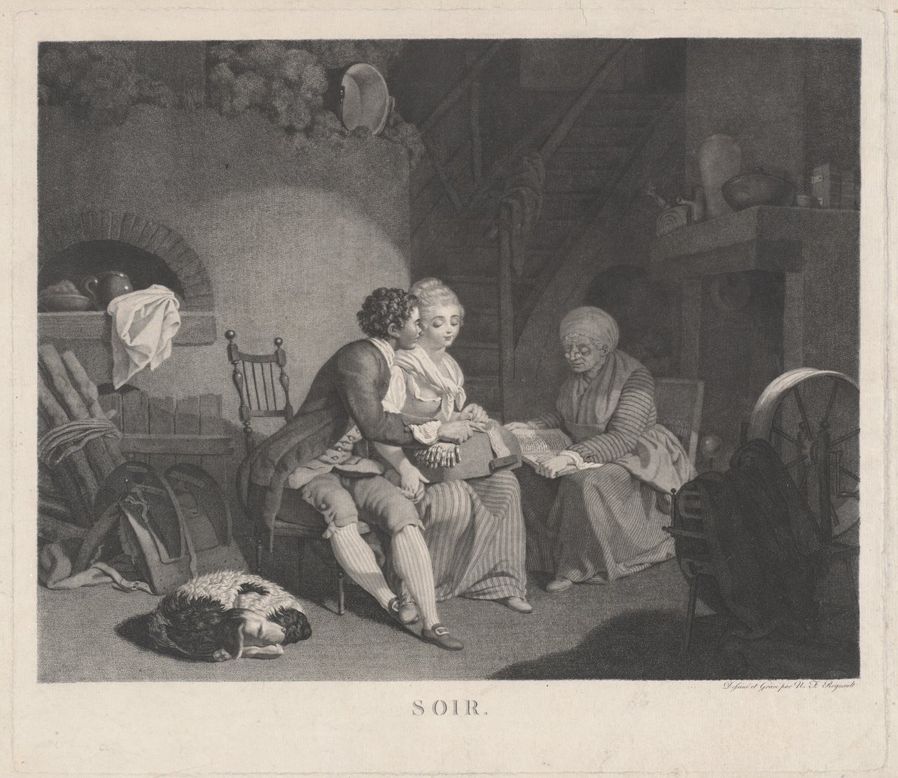 Kveld av Nicolas Francois Regnault