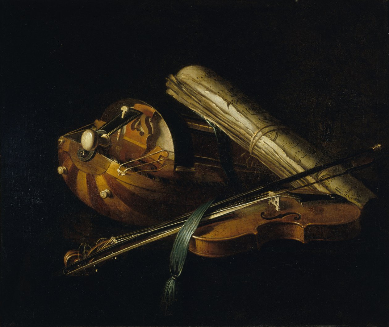 Musikkinstrumenter av Nicolas Henri Jeaurat de Bertry