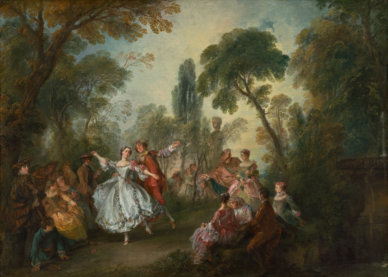 La Camargo dans av Nicolas Lancret