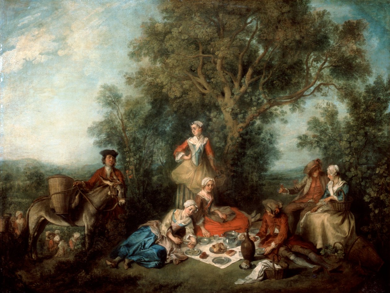 Høsten, 1738. av Nicolas Lancret