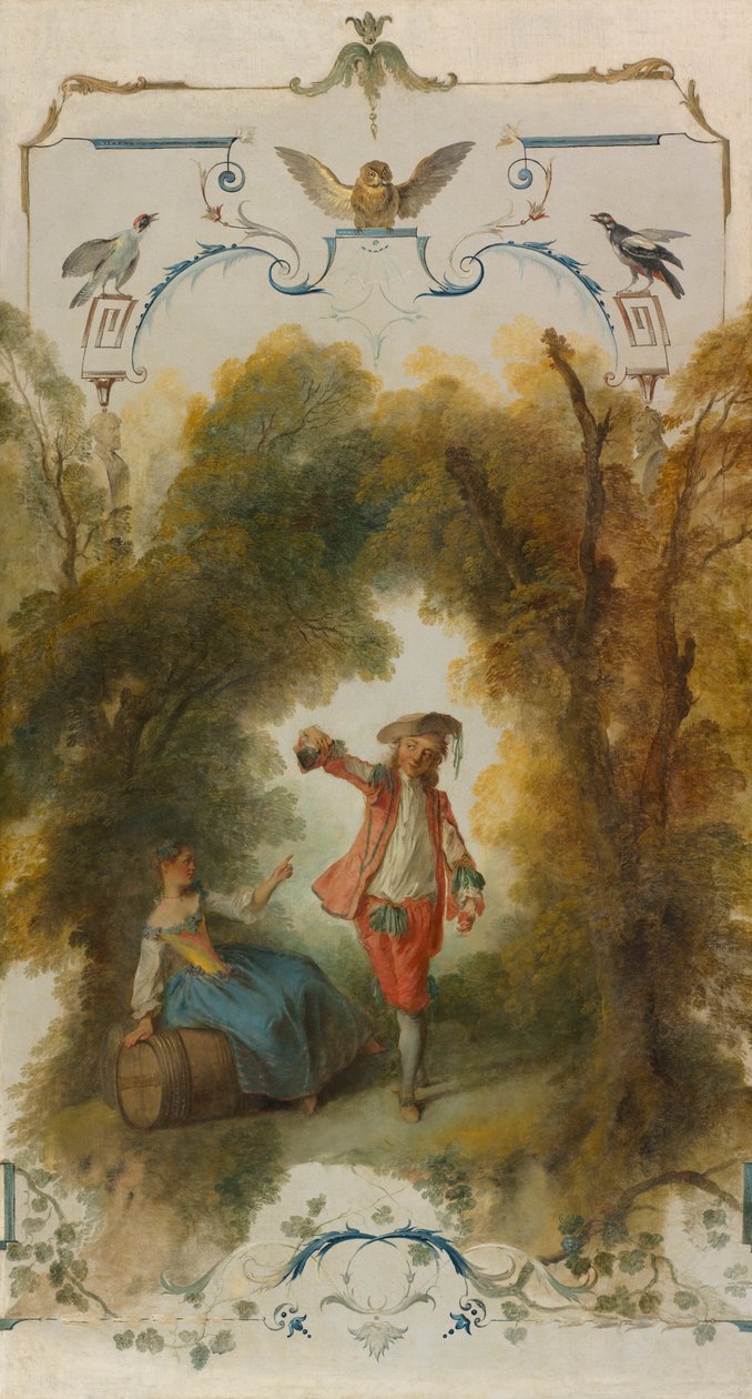 The Vineyard, ca. 1723-1727. av Nicolas Lancret
