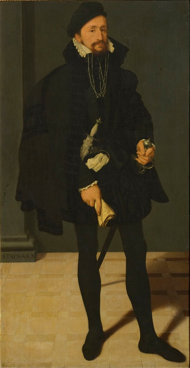 Portrett av Hans Heinrich Pilgram, 1561. av Nicolas Neufchatel