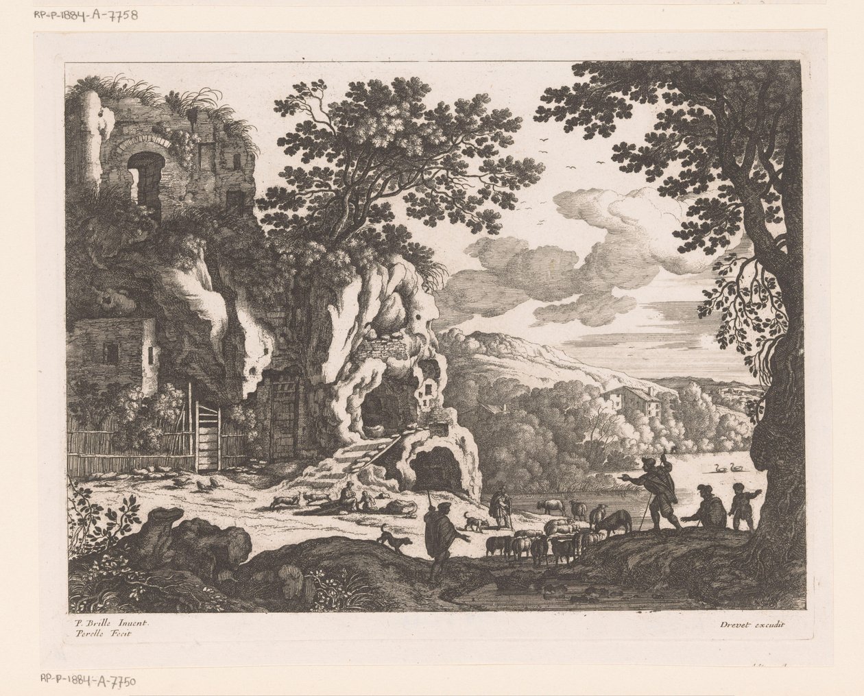 Cephalus og Procris av Nicolas Perelle