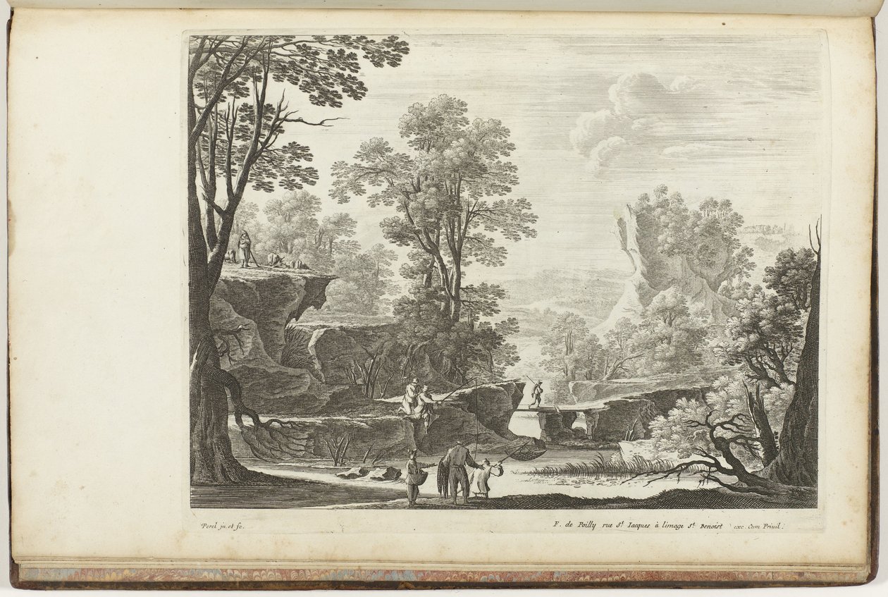 Landskap av Nicolas Perelle