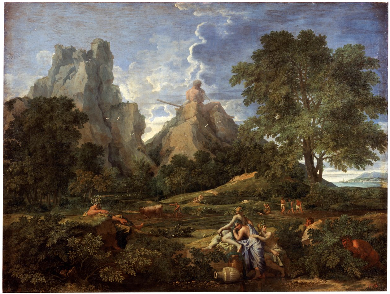 Landskap med Polyphemus, 1649. av Nicolas Poussin
