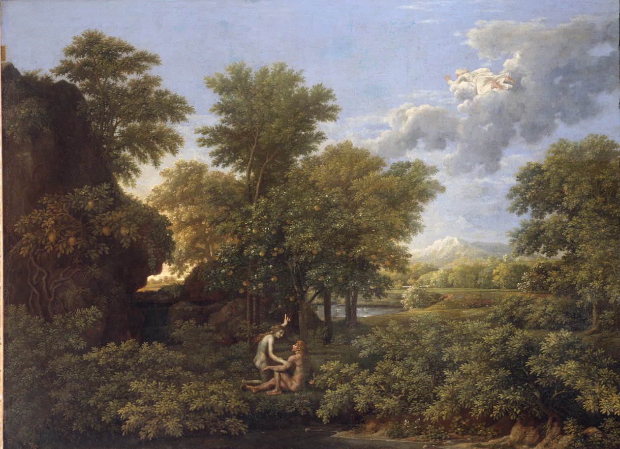 Vår eller jordparadis av Nicolas Poussin