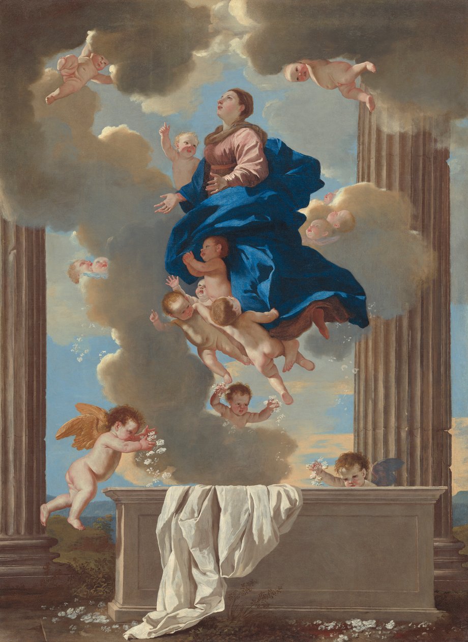 The Assumption of the Virgin, ca. 1630-32 av Nicolas Poussin