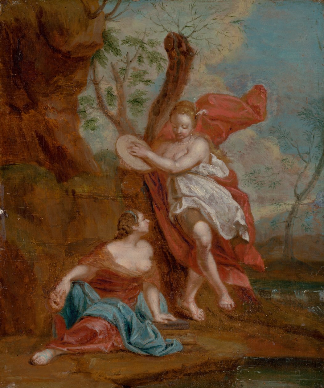 Thalia og Terpsichore, 1719. av Nicolas Vleughels