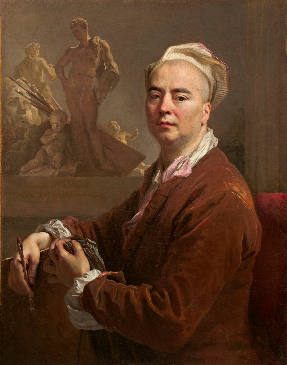 Selvportrett av Nicolas de Largillière