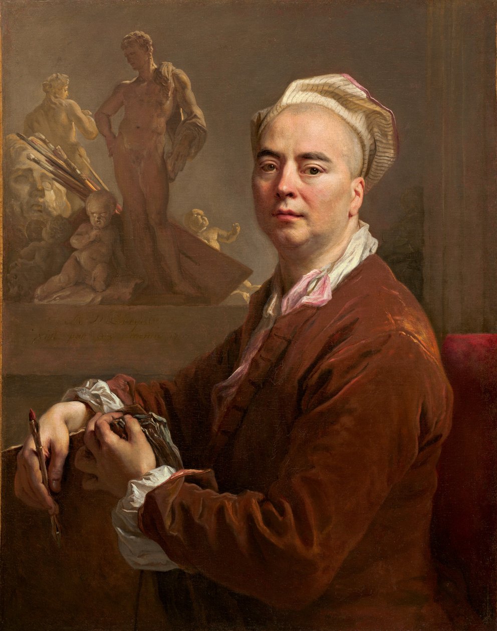 Selvportrett av Nicolas de Largillierre