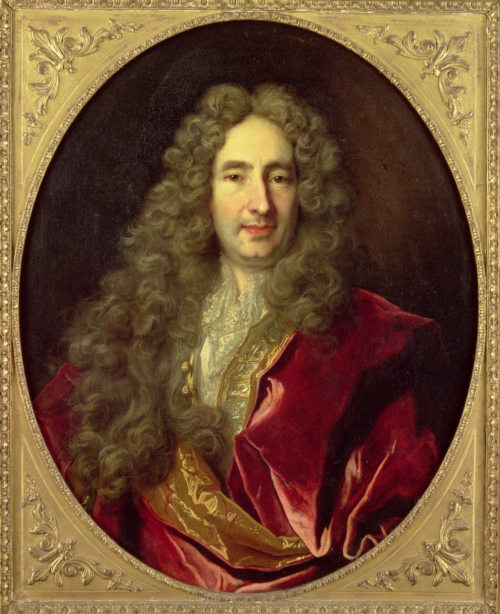 Portrett av Edme Boursault av Nicolas de Largillière