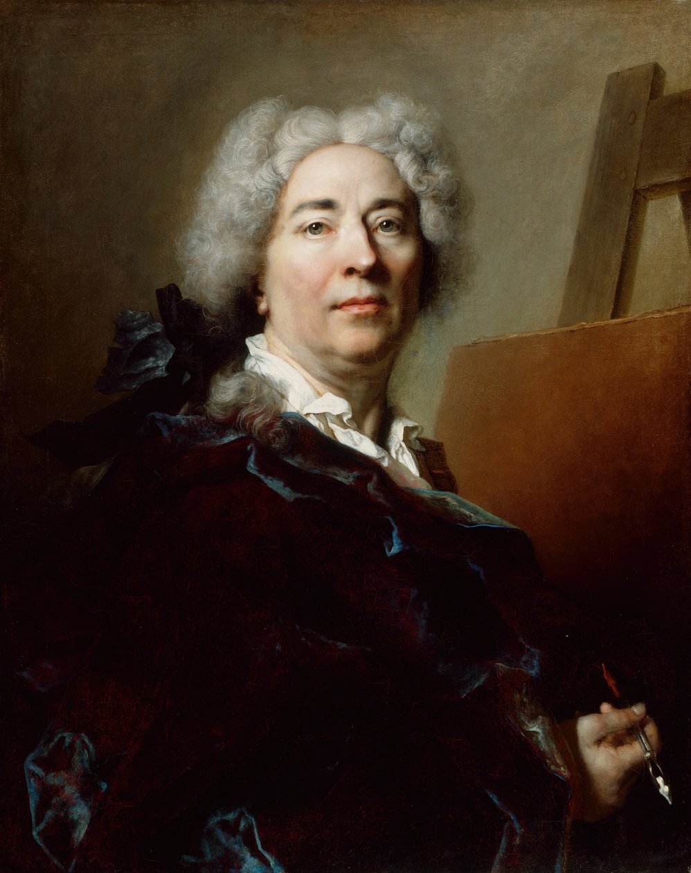 Selvportrett, ca. 1725. av Nicolas de Largillière