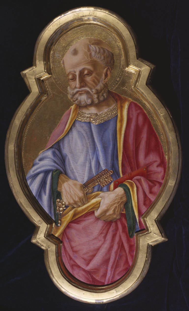 Sankt Peter, ca. 1480-85 av Nicolo di Maestro Antonio dAncona