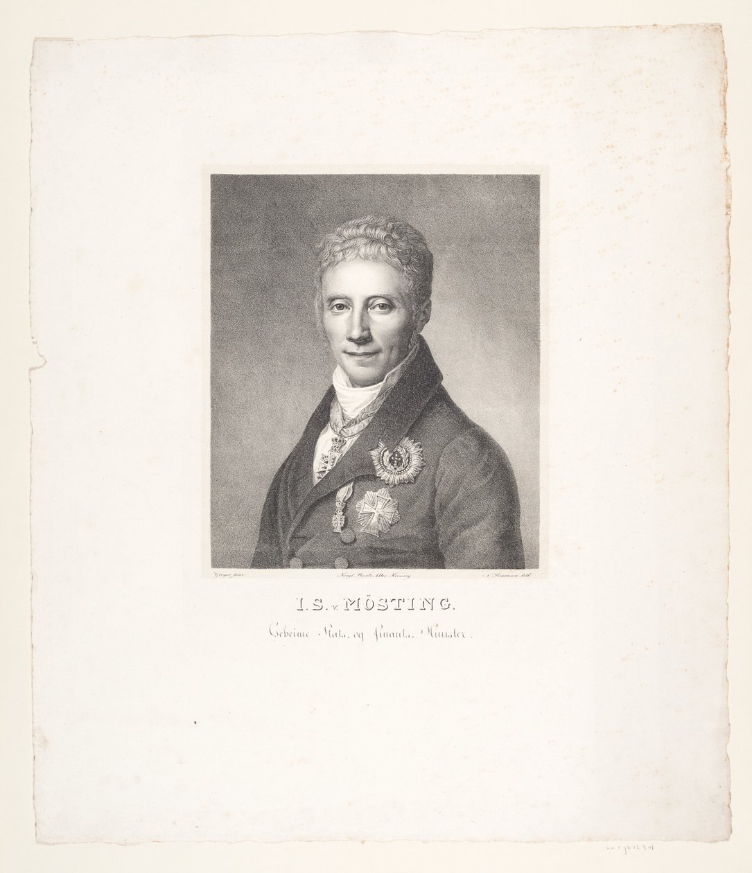 Johan Sigismund Møsting av Niels Simonsen