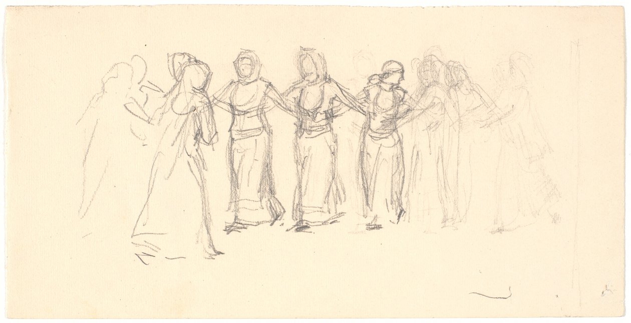 Dansende greske kvinner av Niels Skovgaard
