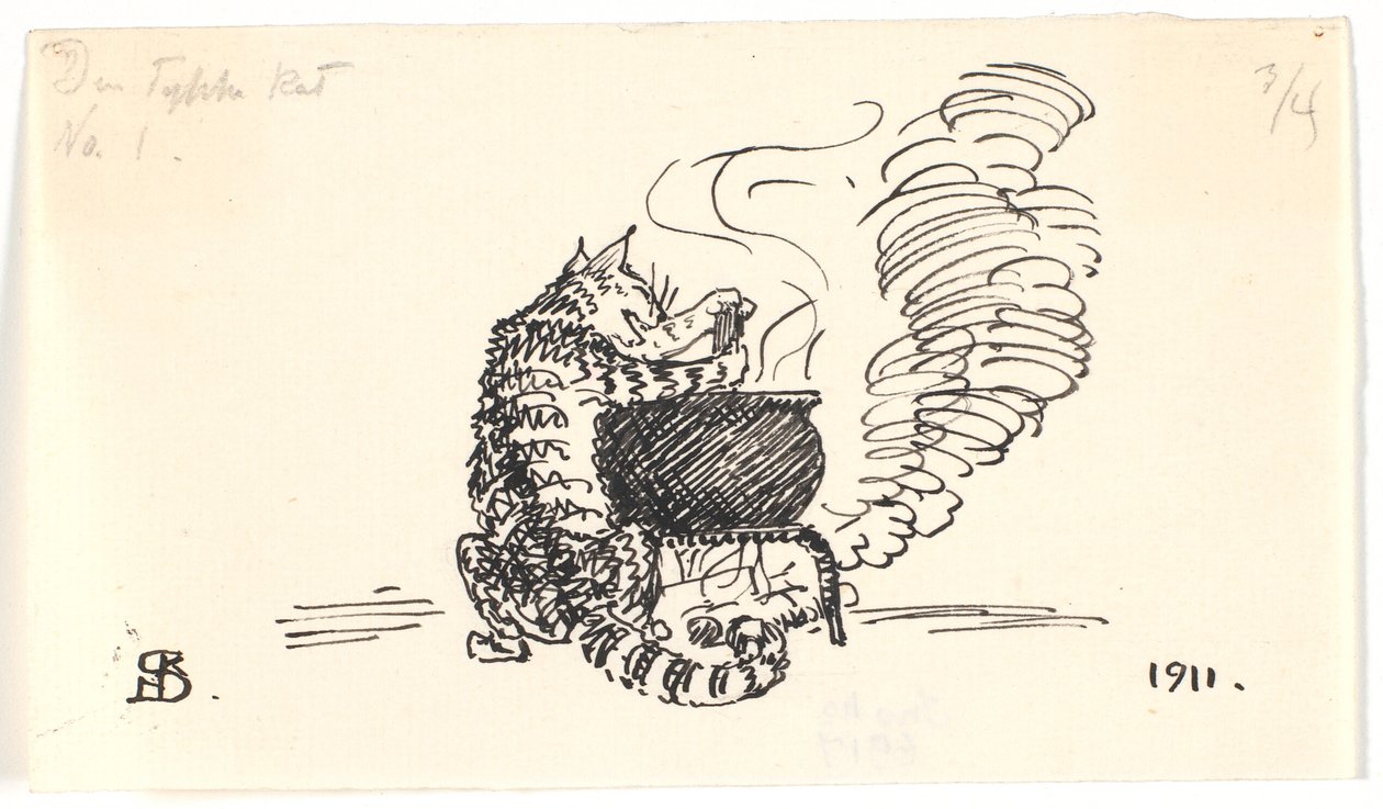 Den tykke katten av Niels Skovgaard