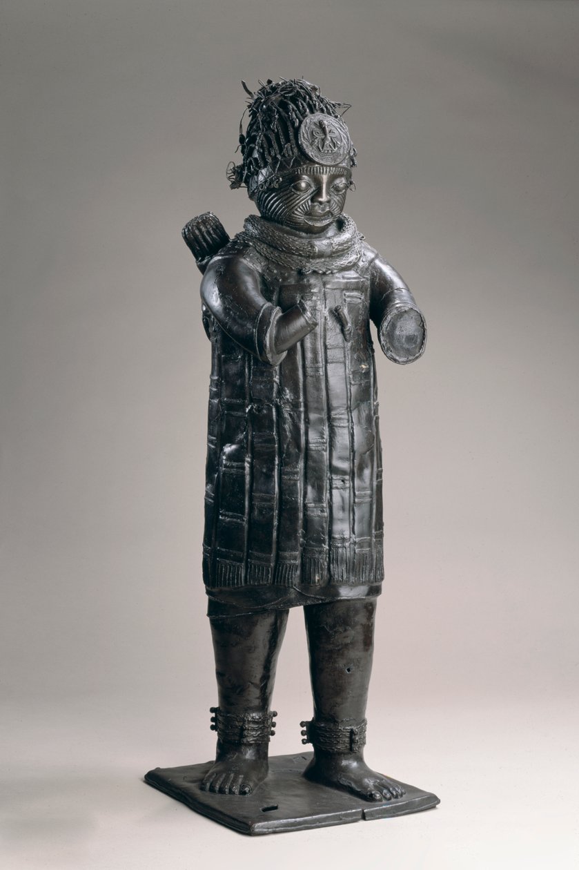 Bowman, Tsoede, 1300-1400-tallet (tinnbronse) av Nigerian