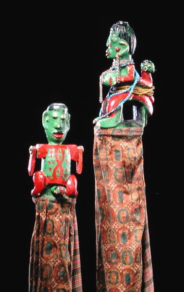 Yoruba-dukker av Nigerian Nigerian