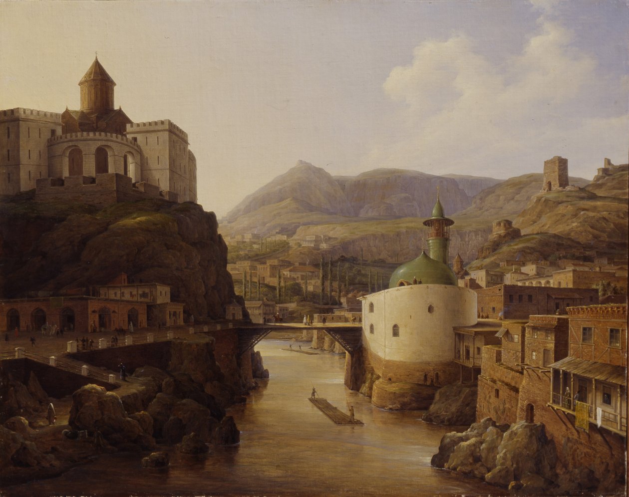 Utsikt over Tiflis, 1839 av Nikanor Grigoryevich Chernetsov