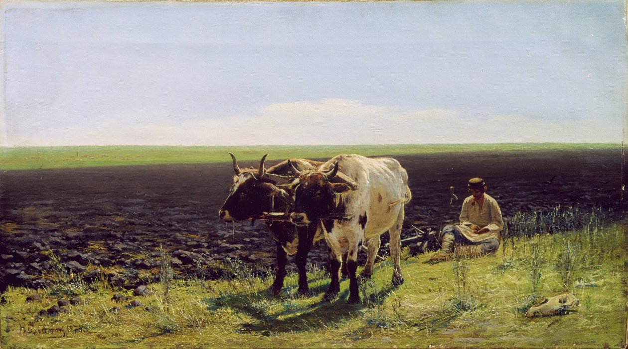 Resten, 1874 av Nikolai Alexeyevich Bogatov