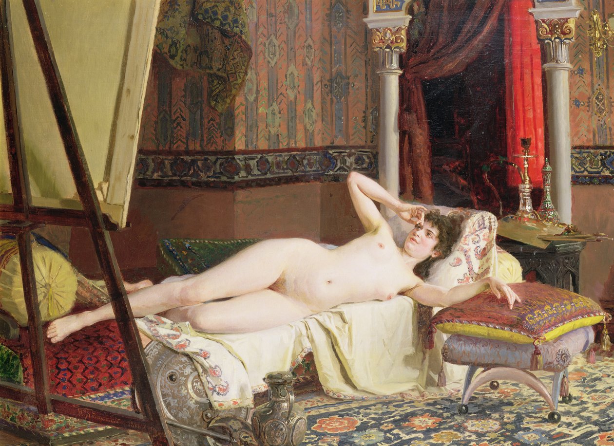 Kunstnerens modell av Nikolai K. Bodarevski