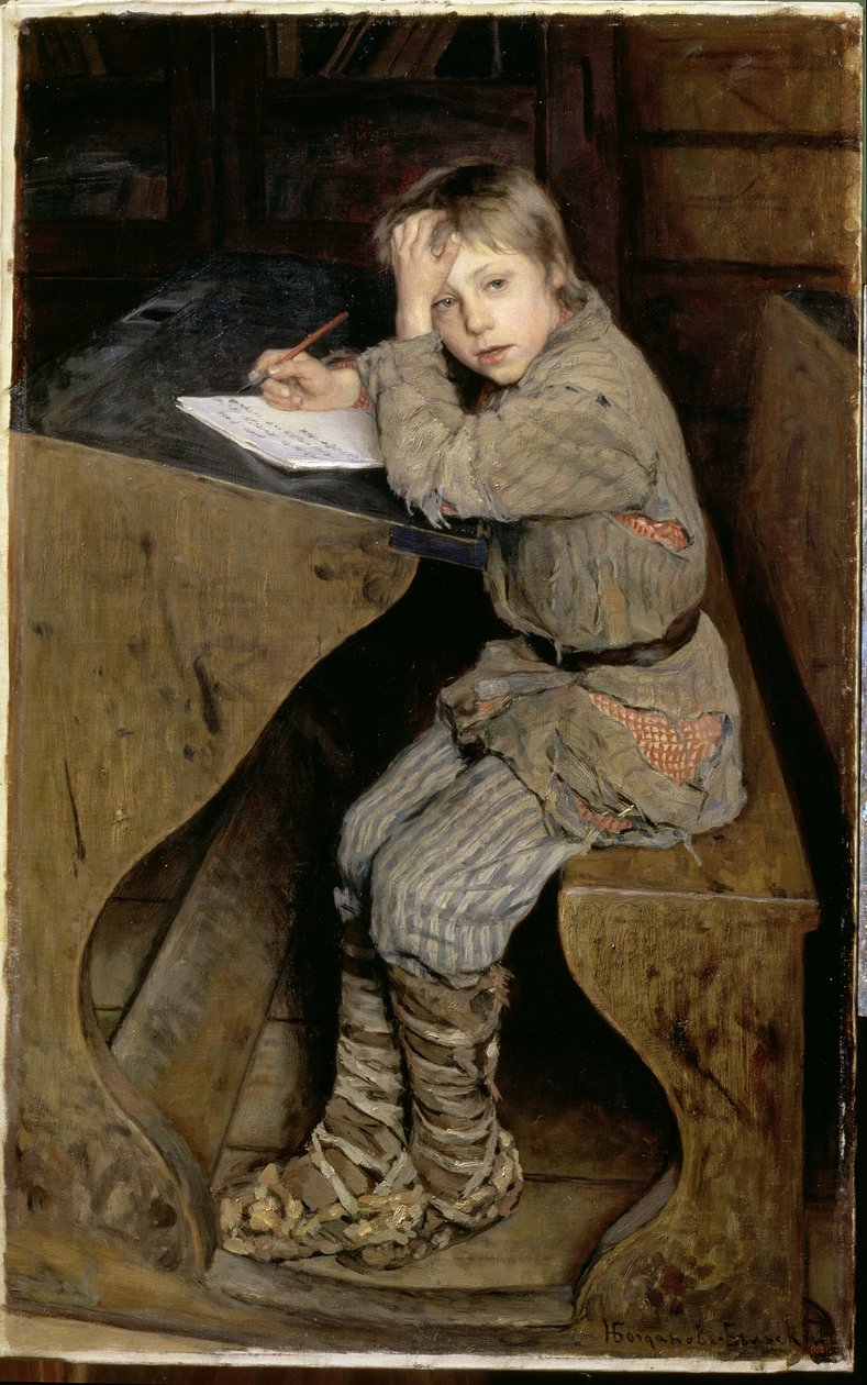Essayet, ca. 1903 av Nikolai Petrovich Bogdanov Belsky