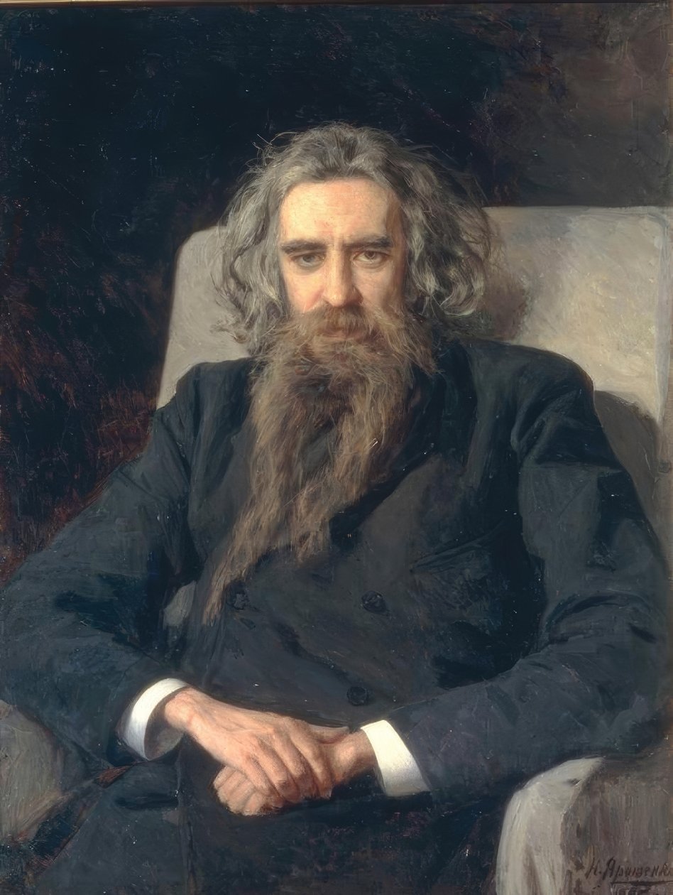 Vladimir Sergeyevich Solovyov av Nikolai Alexandrowitsch Jaroschenko
