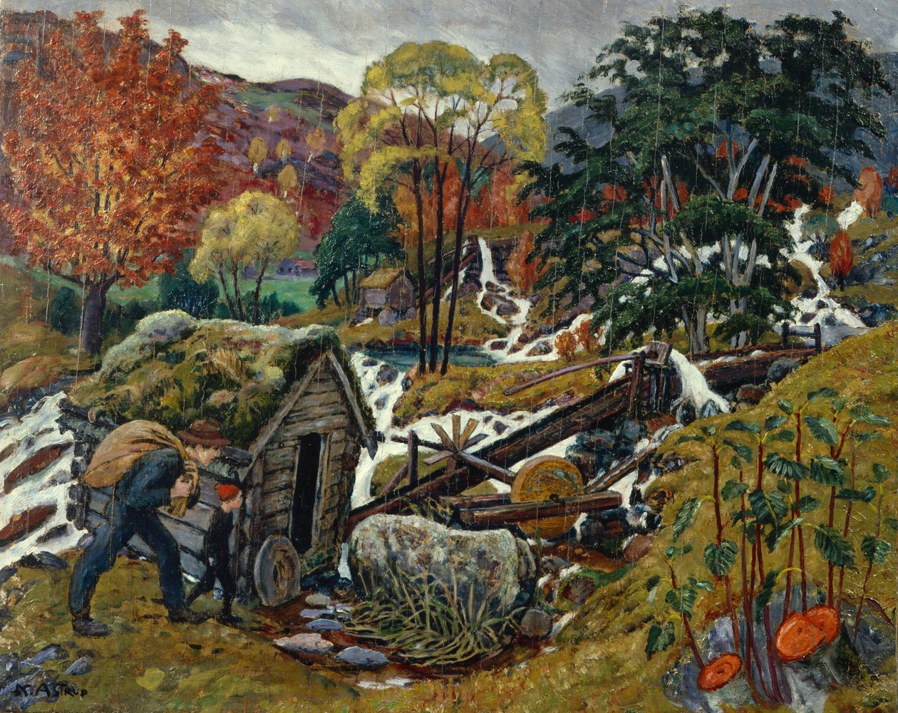 Kvinners gong av Nikolai Astrup