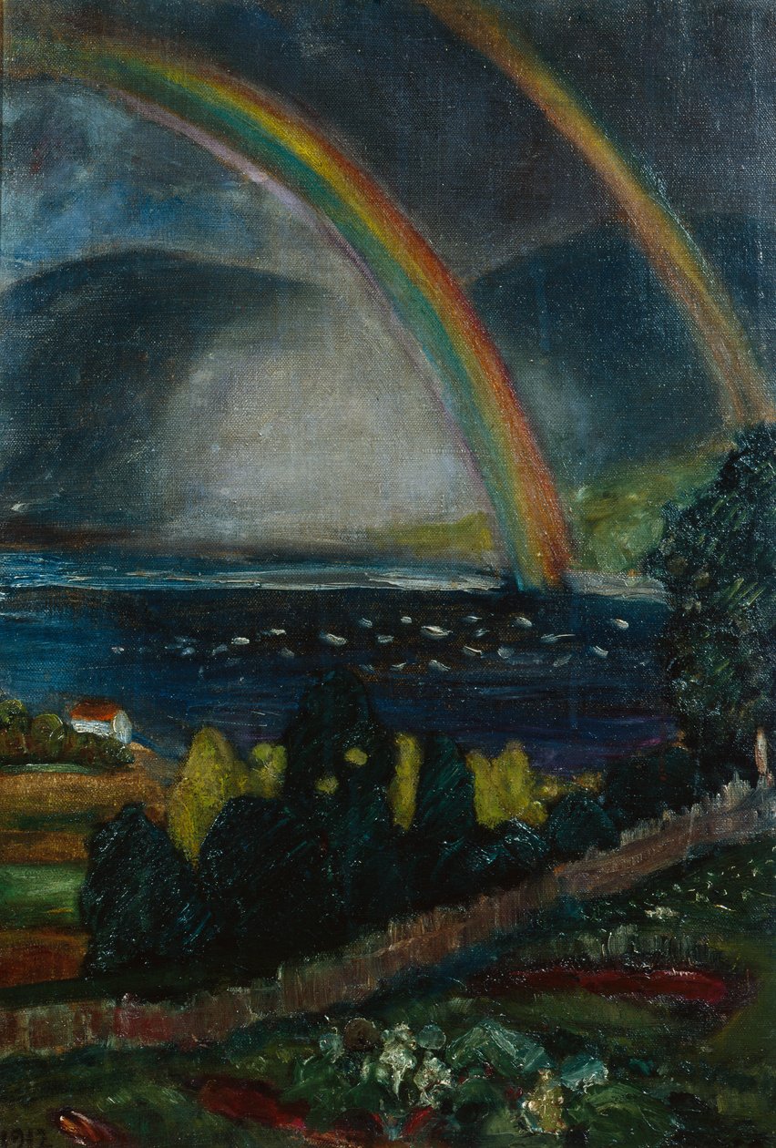 Regnbue av Nikolai Astrup