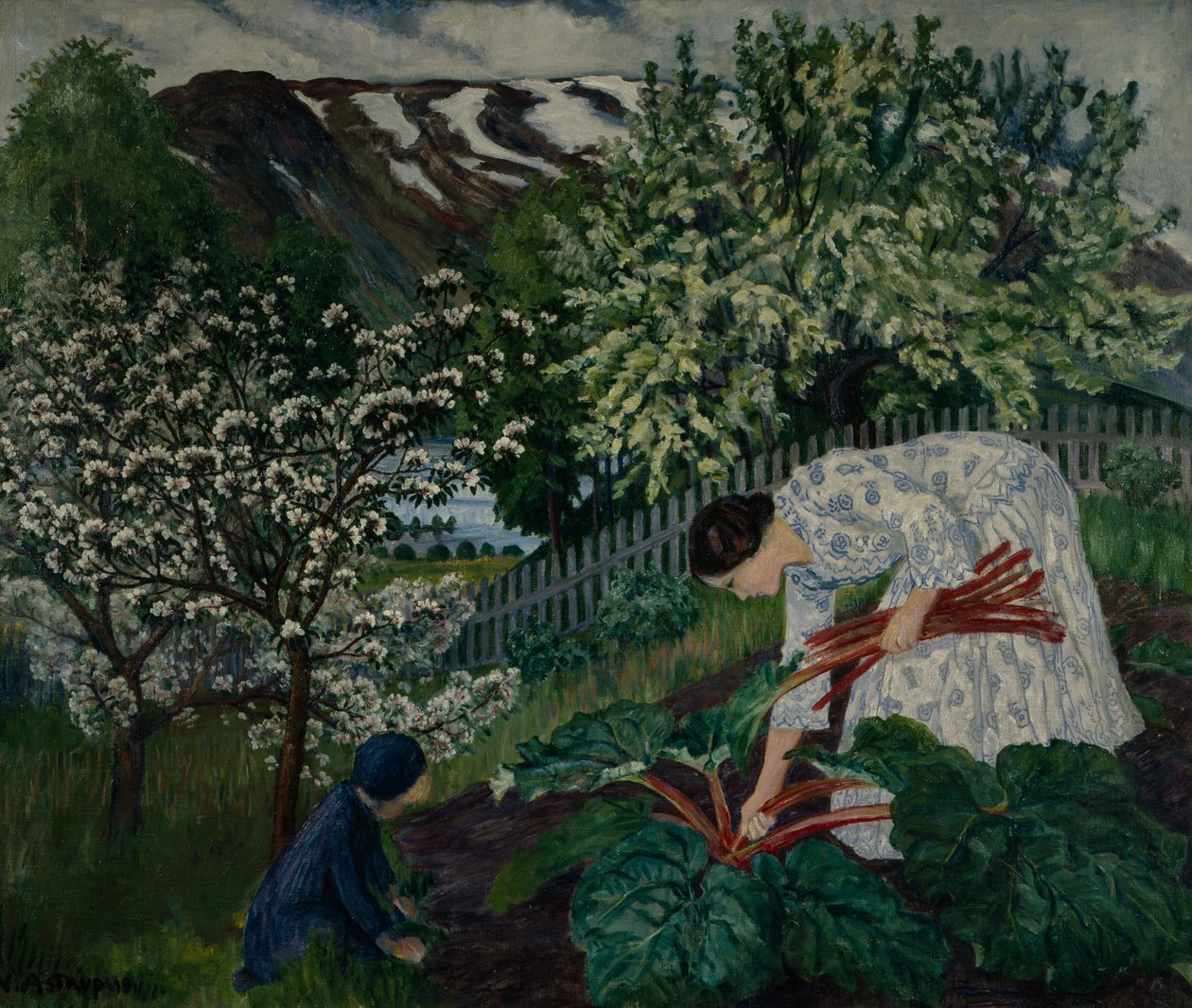 Rabarbra av Nikolai Astrup