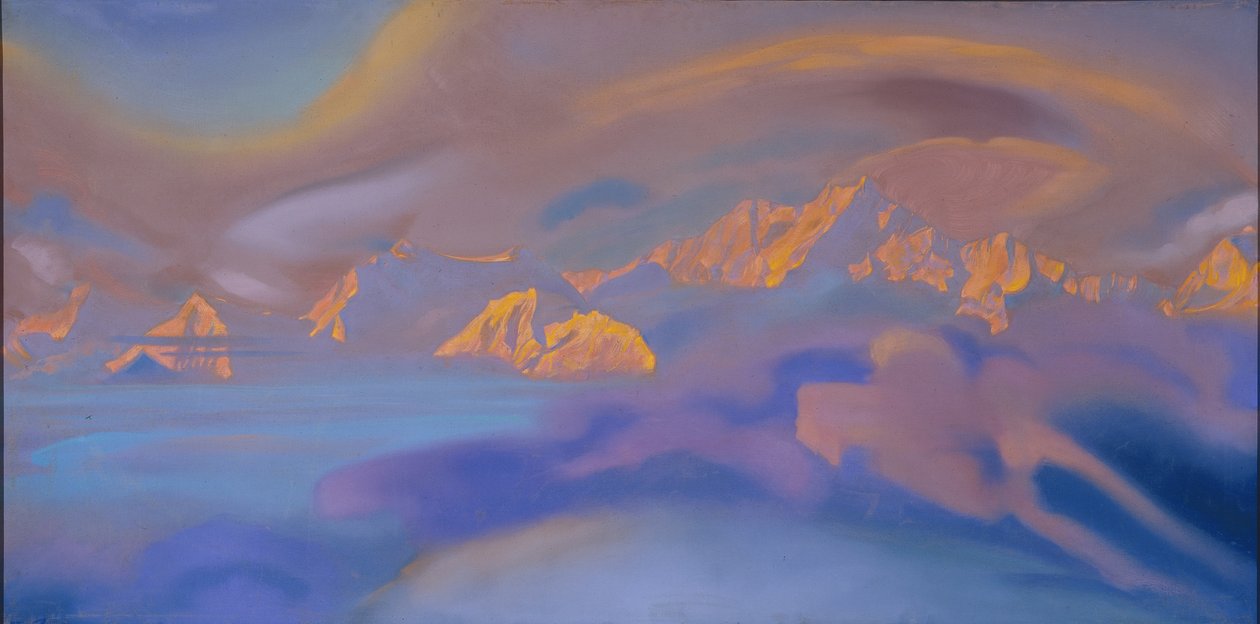 Kanchenjunga, 1938 av Nikolai Konstantinowitsch Roerich