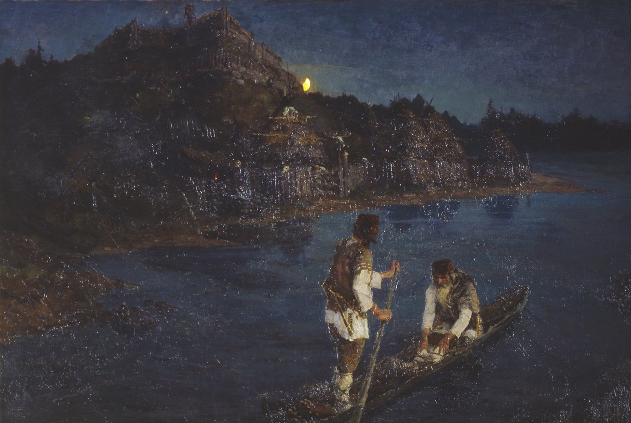 Messenger, 1897 av Nikolai Konstantinowitsch Roerich