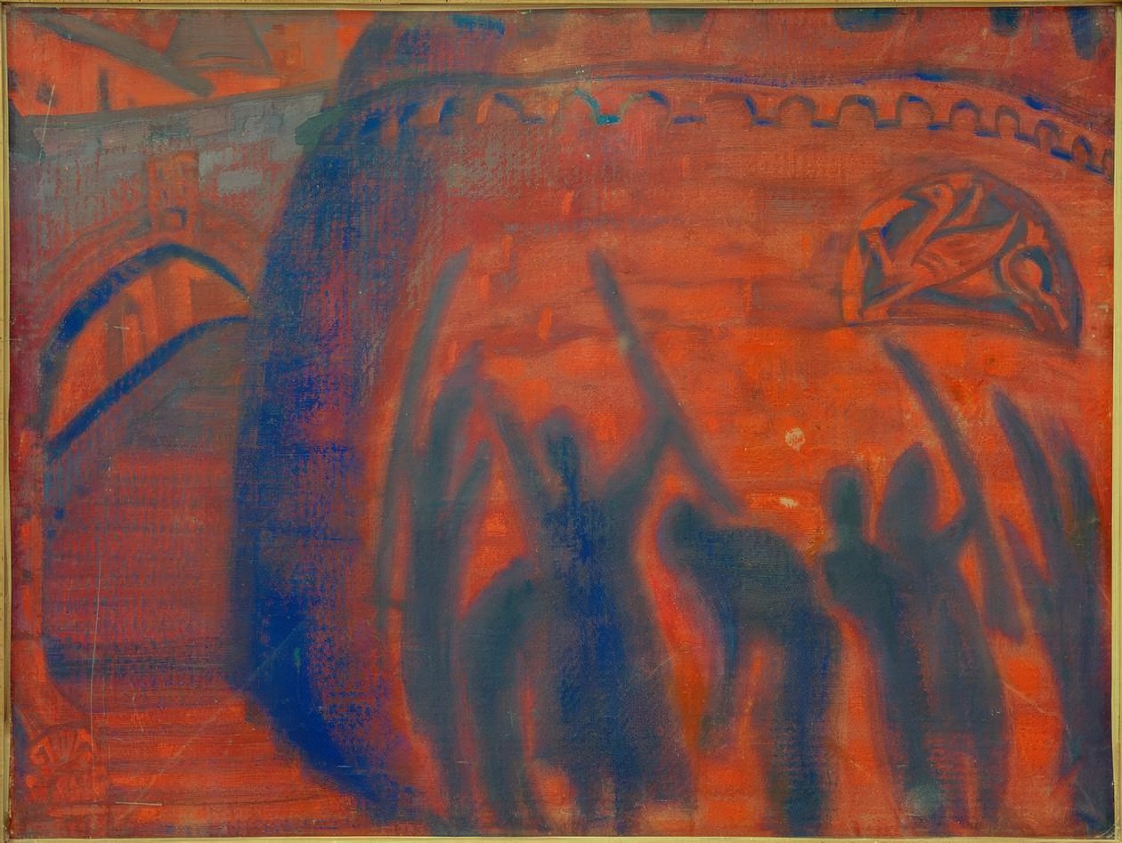 skyggen av Nikolai Konstantinowitsch Roerich