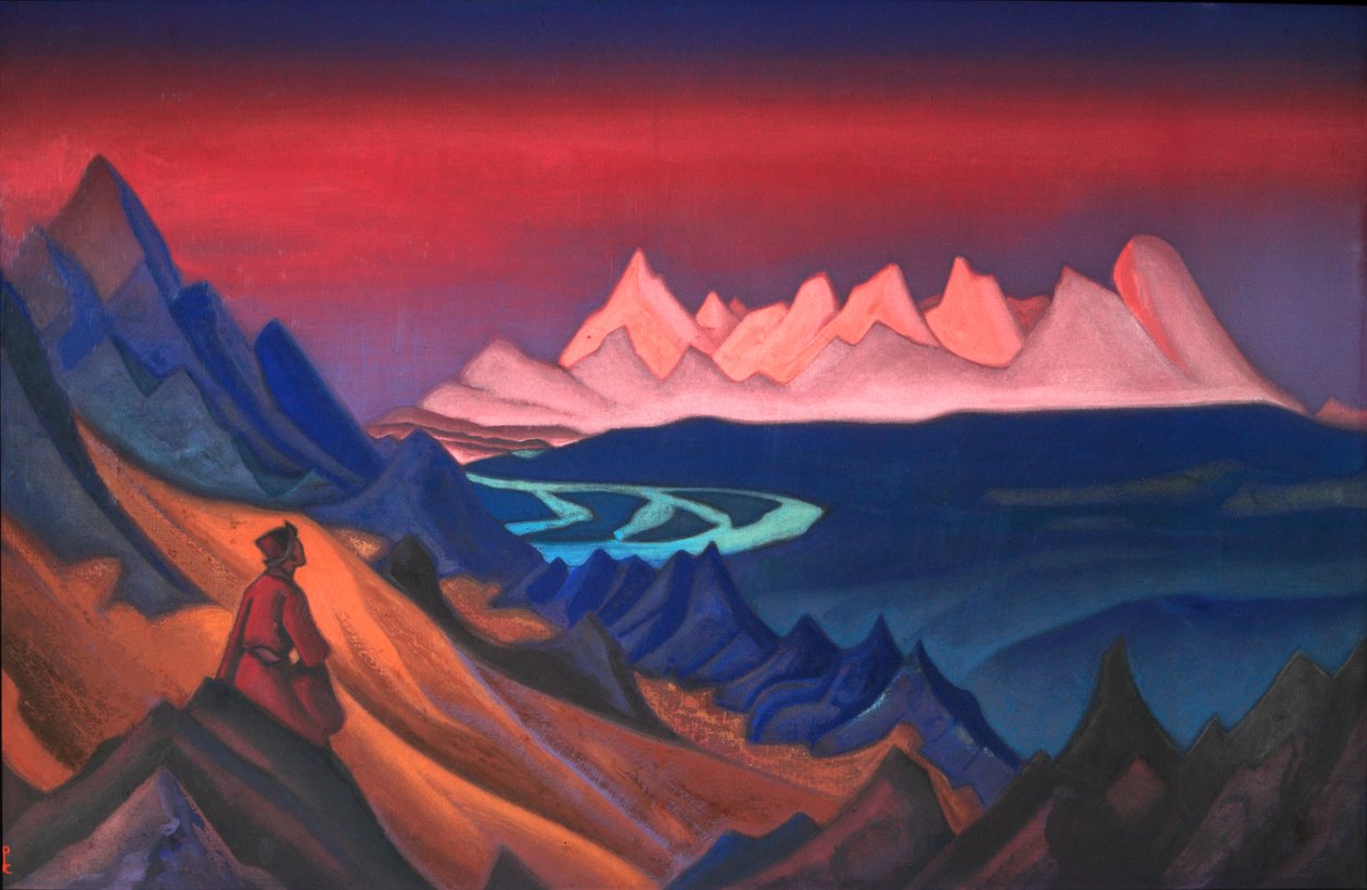 Song of Shambhala, 1943 av Nikolai Konstantinowitsch Roerich