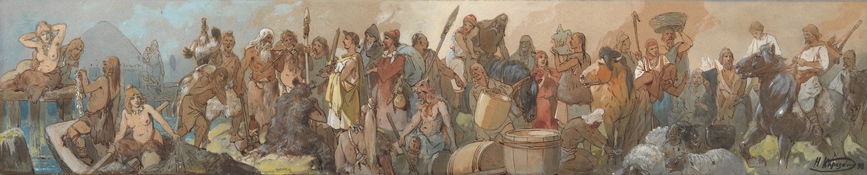 Handelshistorien, 1898 av Nikolai Nikolayevich Karasin