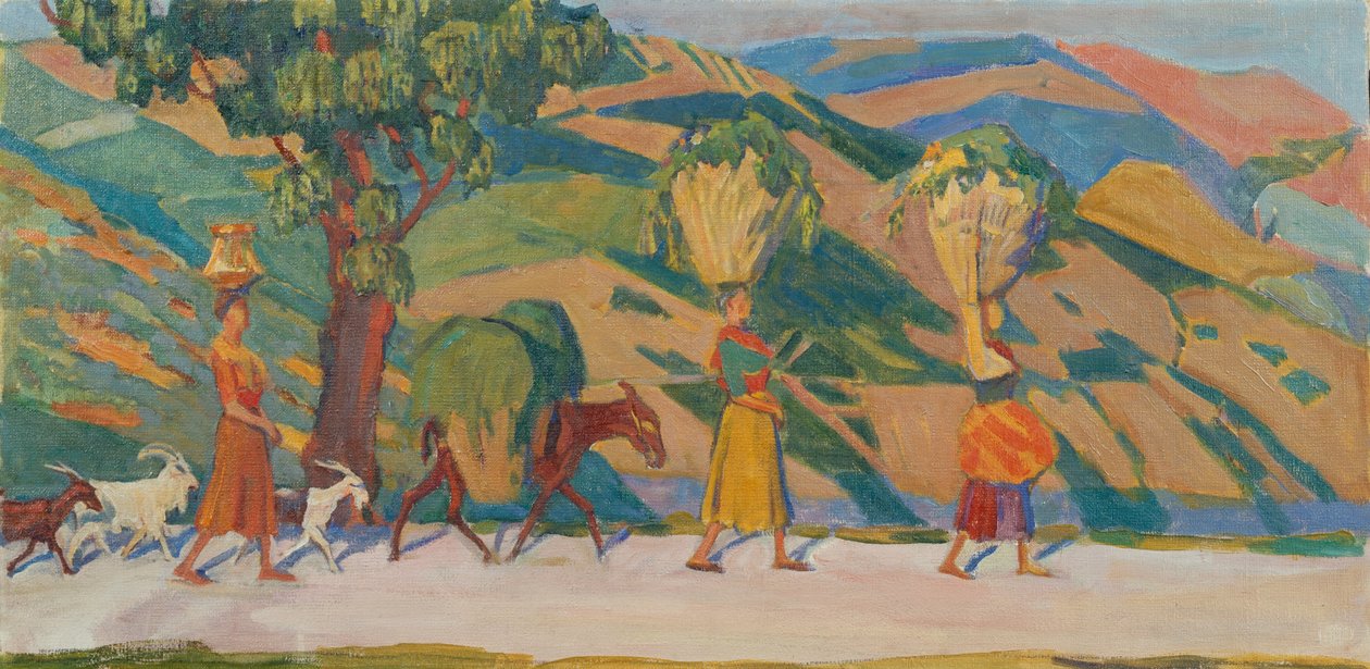 The Sabine Hills, 1909-1912 av Nikolai Pavlovich Ulyanov