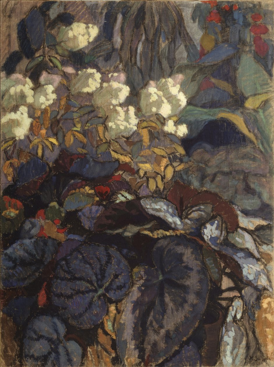 Blomster, 1911 av Nikolai Semyonovich Zaytsev