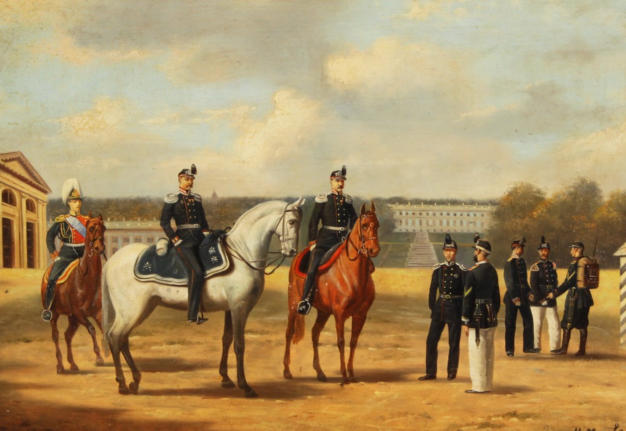 Grenadierer ved Tsarskoje Selo av Nikolai Sergeyevich Matveyev
